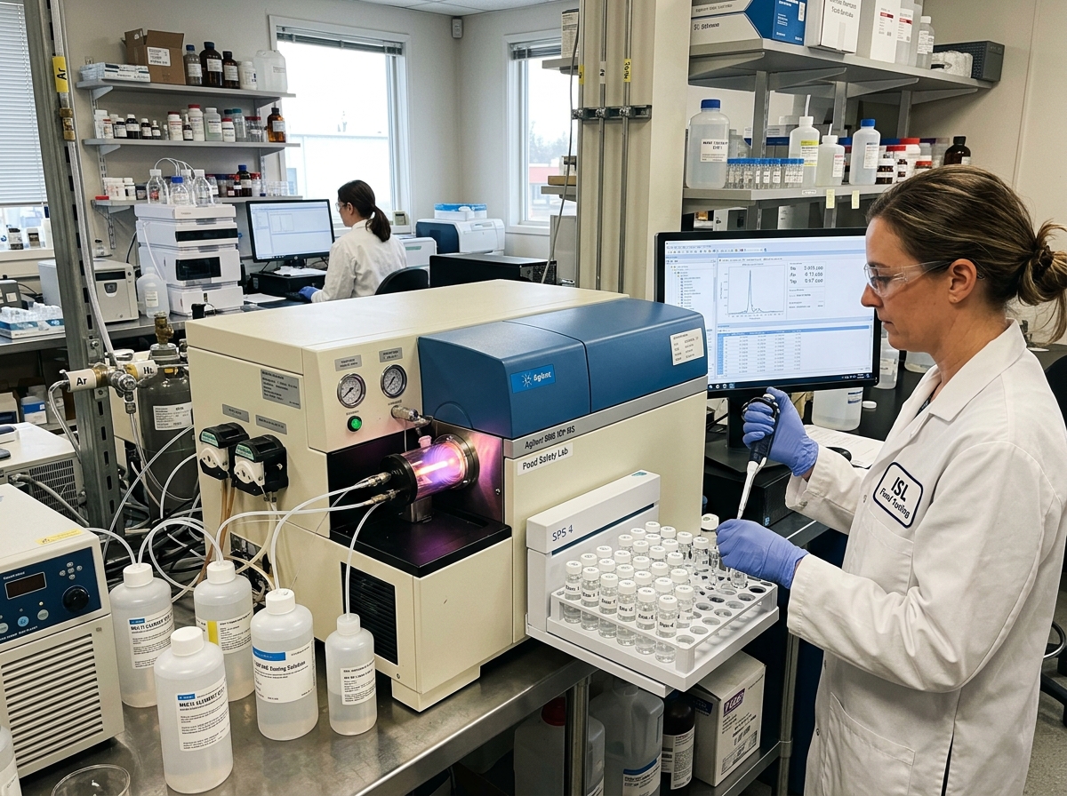 Inductively Coupled Plasma Mass Spectrometry (ICP-MS) inside NextGen Facility