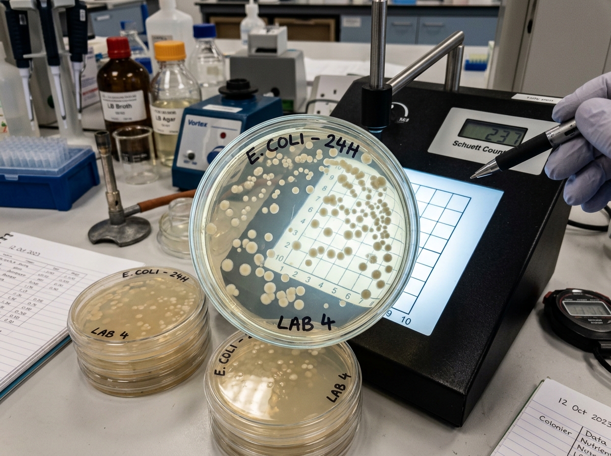 Bacterial Colony Counters & Incubators inside NextGen Facility